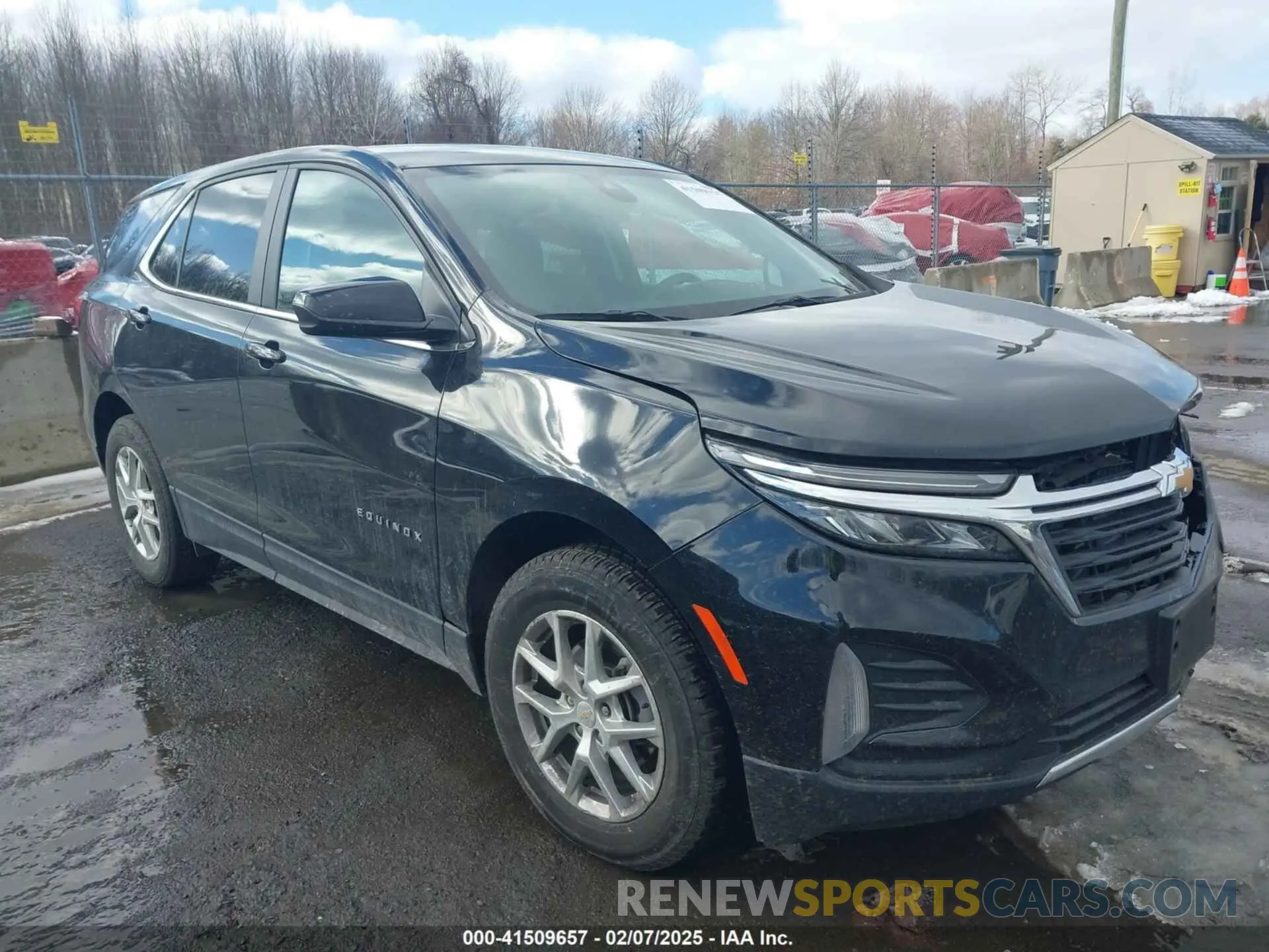 1 Photograph of a damaged car 3GNAXUEG7PL101957 CHEVROLET EQUINOX 2023