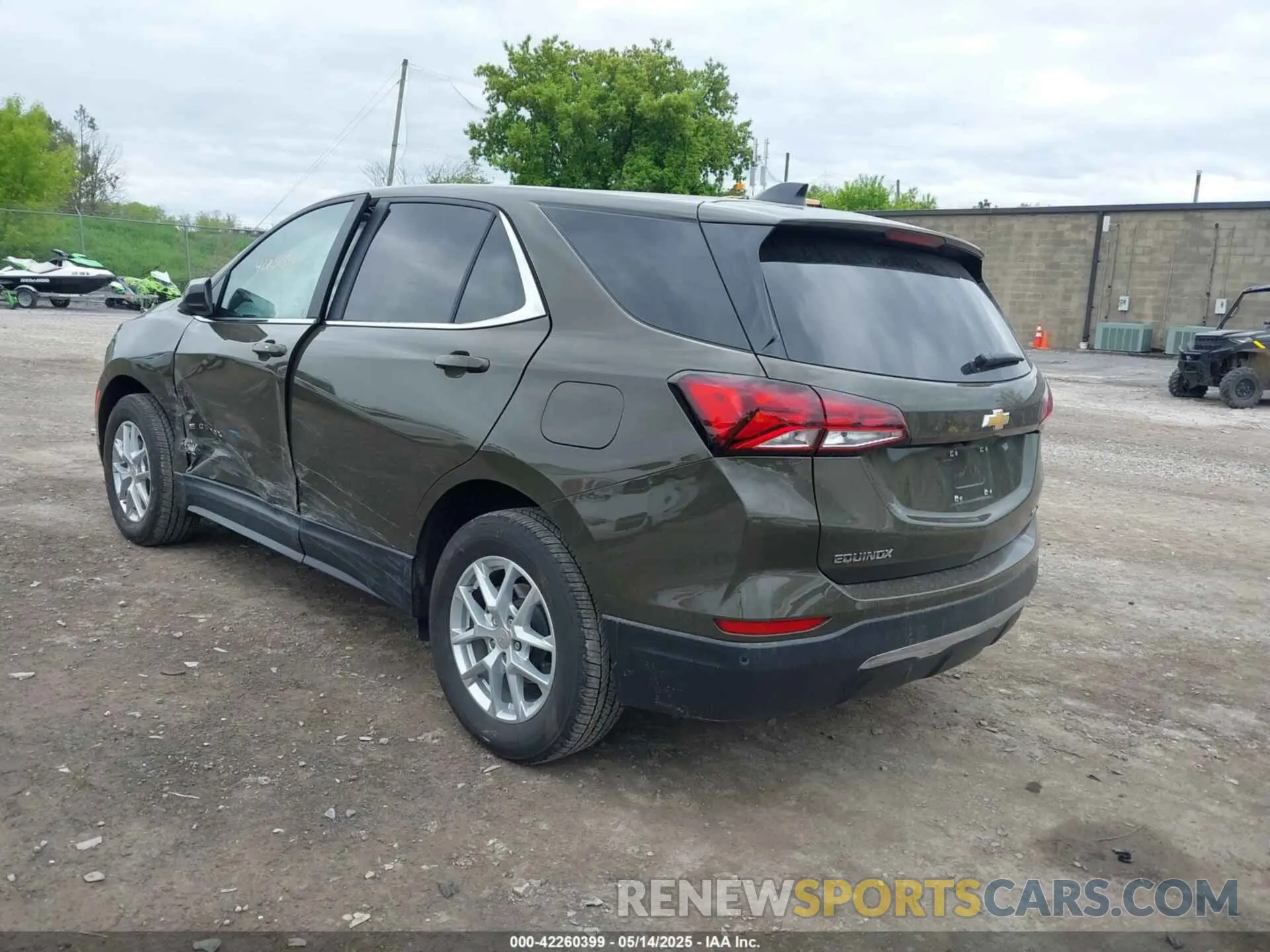 3 Photograph of a damaged car 3GNAXUEG7PL175315 CHEVROLET EQUINOX 2023