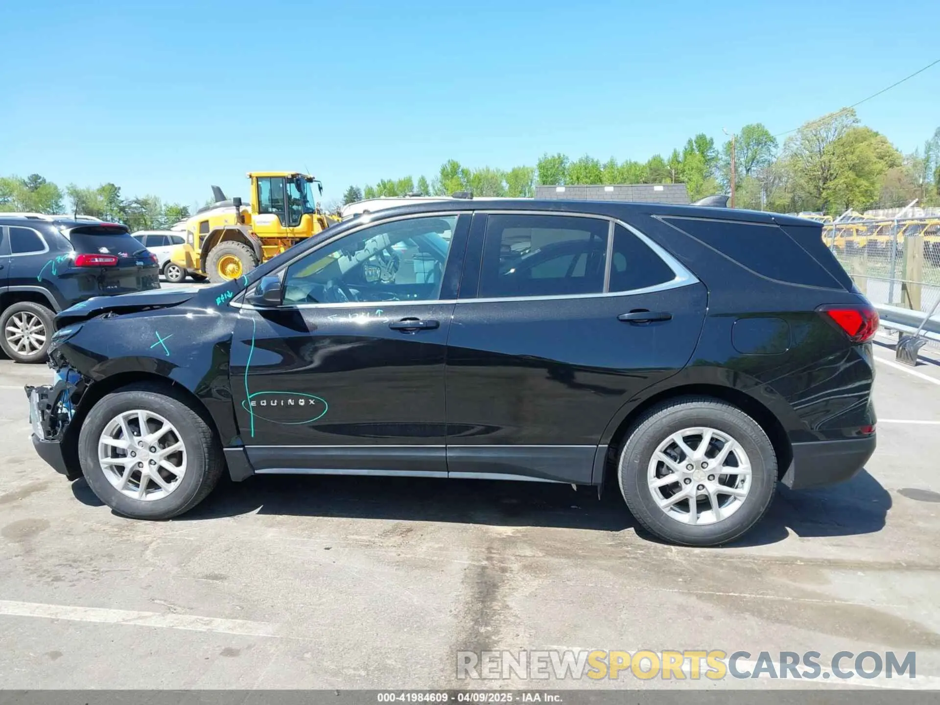 14 Photograph of a damaged car 3GNAXUEG7PL213044 CHEVROLET EQUINOX 2023