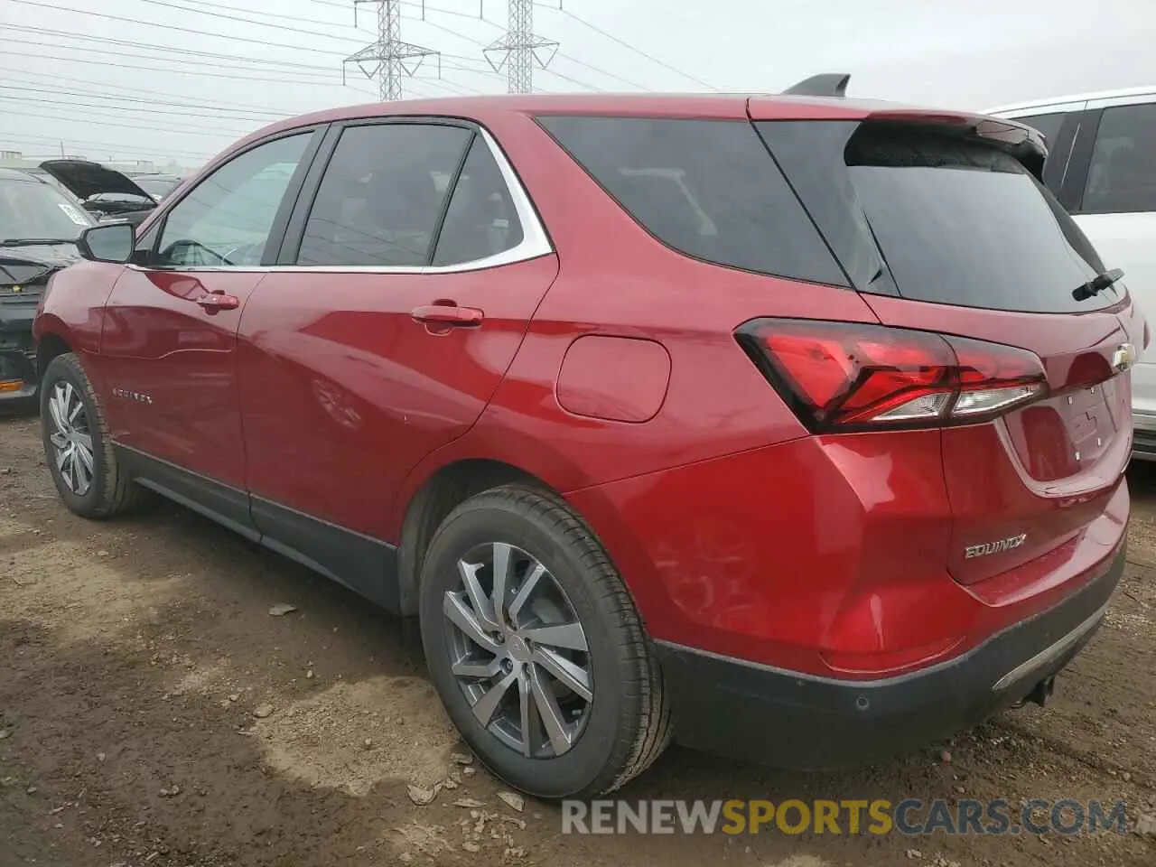 2 Photograph of a damaged car 3GNAXUEG7PS152946 CHEVROLET EQUINOX 2023