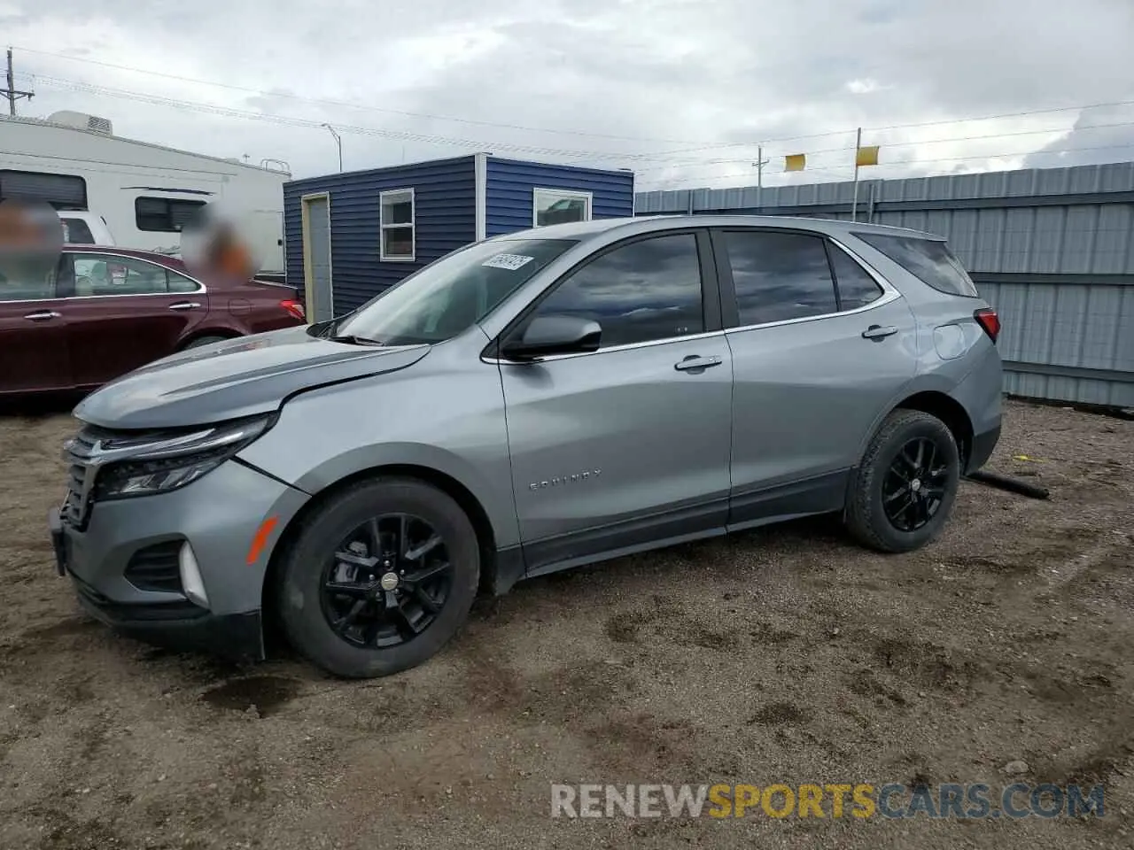 1 Photograph of a damaged car 3GNAXUEG7PS170976 CHEVROLET EQUINOX 2023