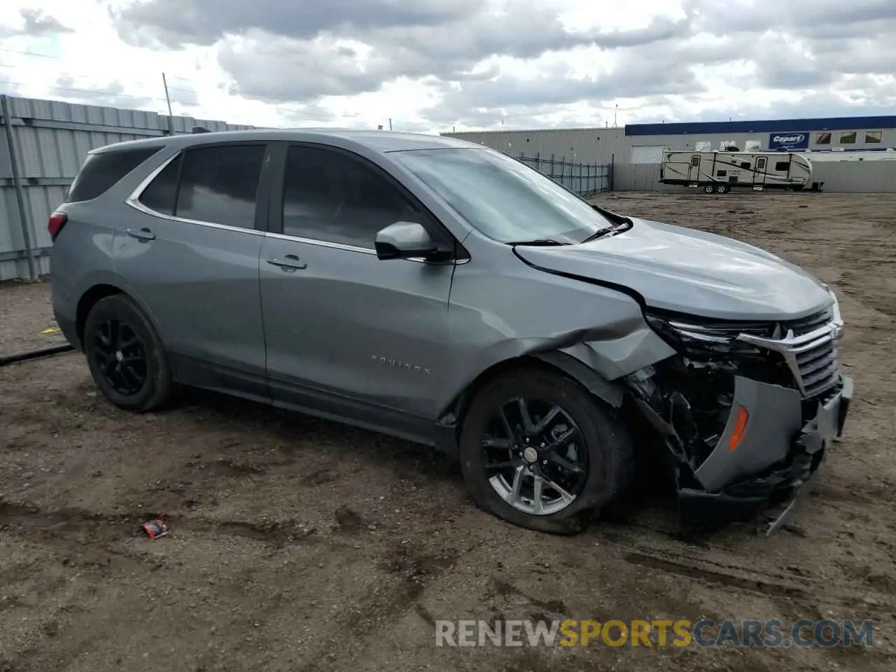 4 Photograph of a damaged car 3GNAXUEG7PS170976 CHEVROLET EQUINOX 2023