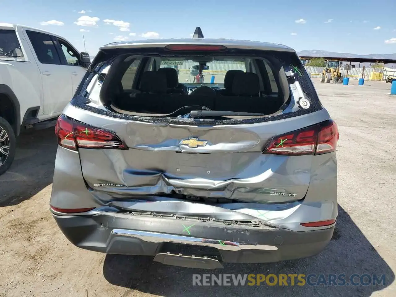 6 Photograph of a damaged car 3GNAXUEG7PS214930 CHEVROLET EQUINOX 2023