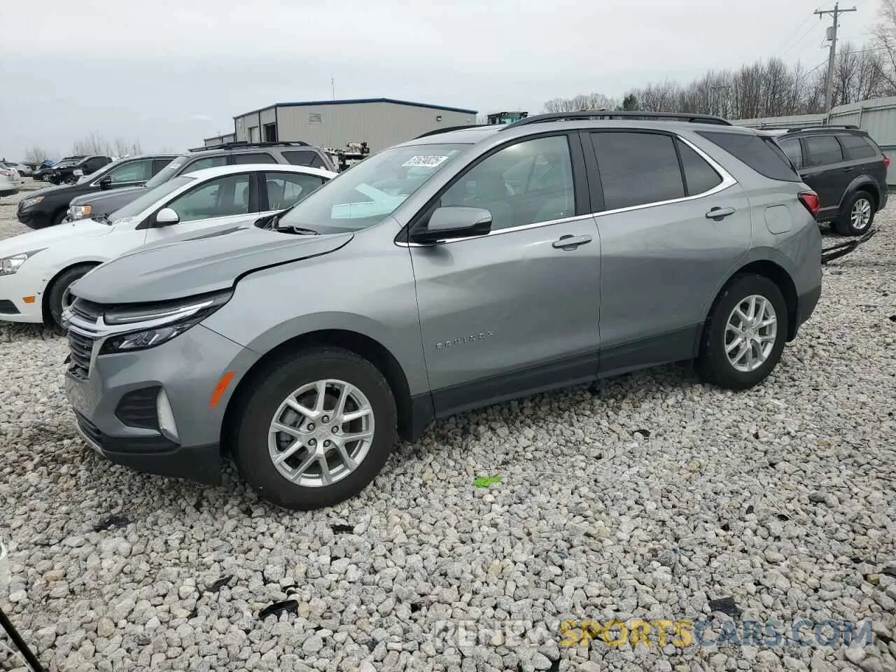 1 Photograph of a damaged car 3GNAXUEG7PS216127 CHEVROLET EQUINOX 2023