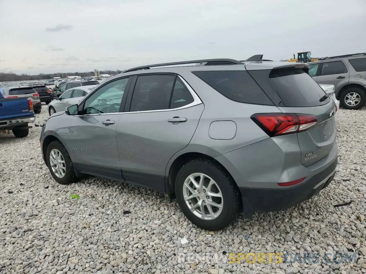 2 Photograph of a damaged car 3GNAXUEG7PS216127 CHEVROLET EQUINOX 2023