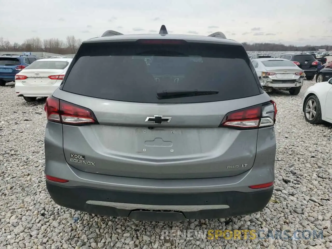 6 Photograph of a damaged car 3GNAXUEG7PS216127 CHEVROLET EQUINOX 2023
