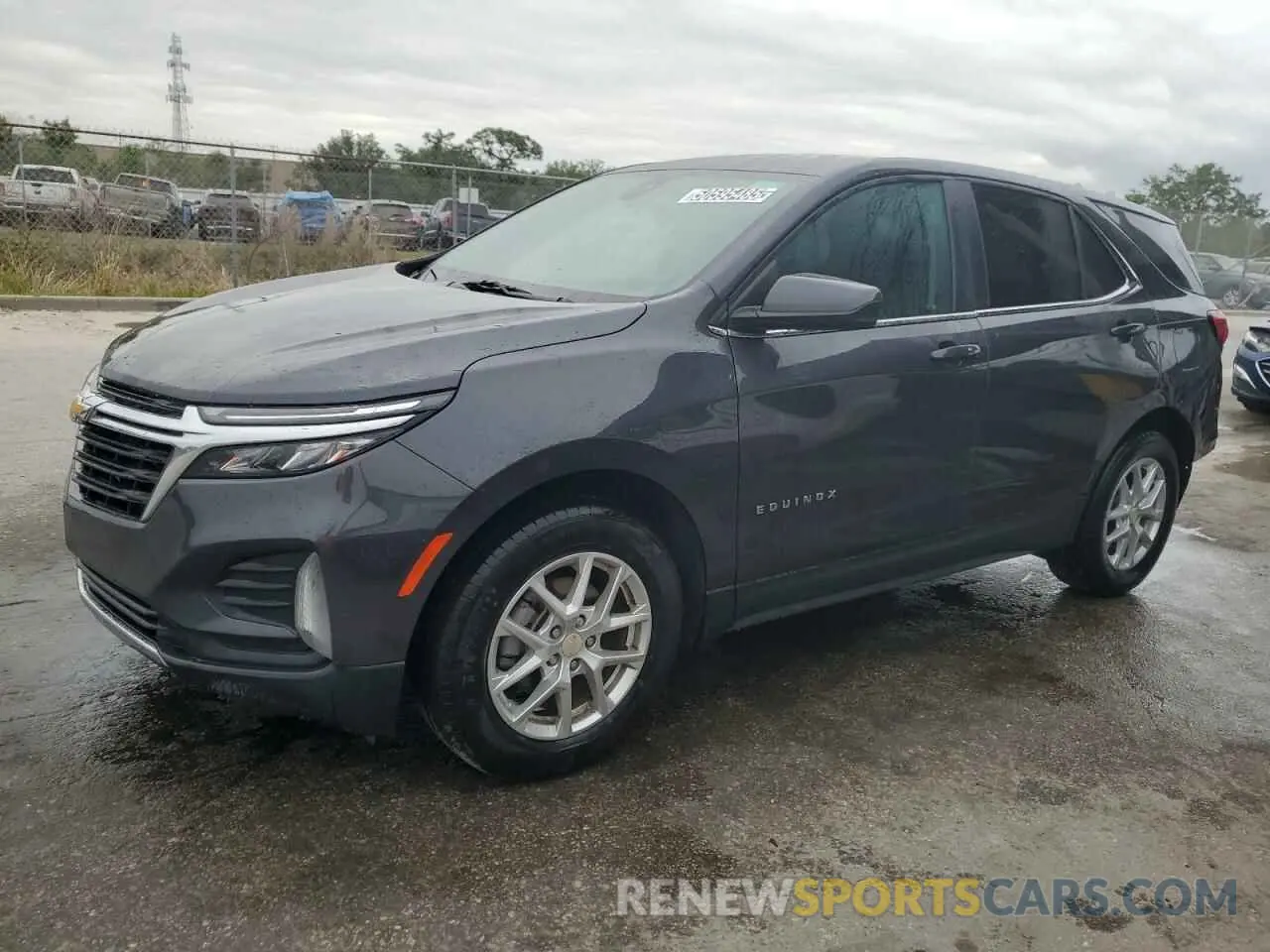 1 Photograph of a damaged car 3GNAXUEG8PS167309 CHEVROLET EQUINOX 2023