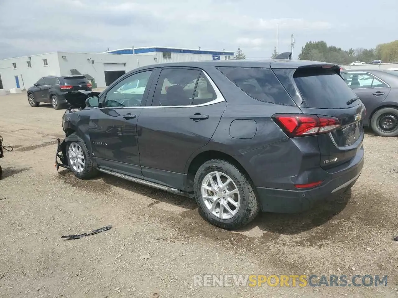 2 Photograph of a damaged car 3GNAXUEG8PS191724 CHEVROLET EQUINOX 2023