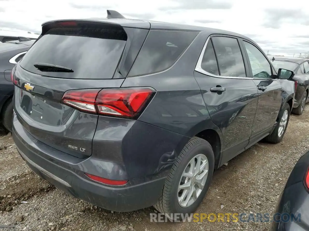 3 Photograph of a damaged car 3GNAXUEG8PS197992 CHEVROLET EQUINOX 2023