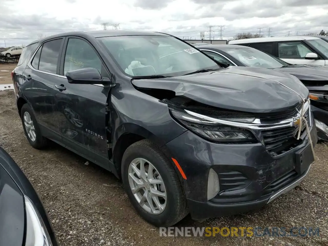 4 Photograph of a damaged car 3GNAXUEG8PS197992 CHEVROLET EQUINOX 2023