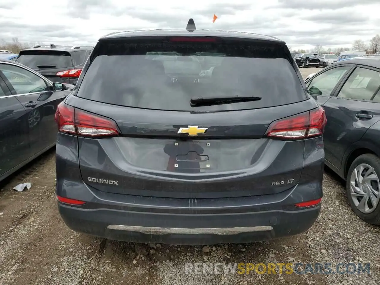 6 Photograph of a damaged car 3GNAXUEG8PS197992 CHEVROLET EQUINOX 2023