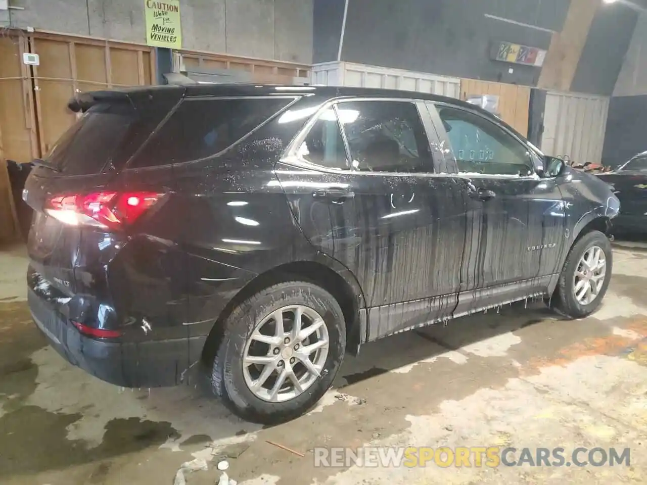 3 Photograph of a damaged car 3GNAXUEG9PL263332 CHEVROLET EQUINOX 2023