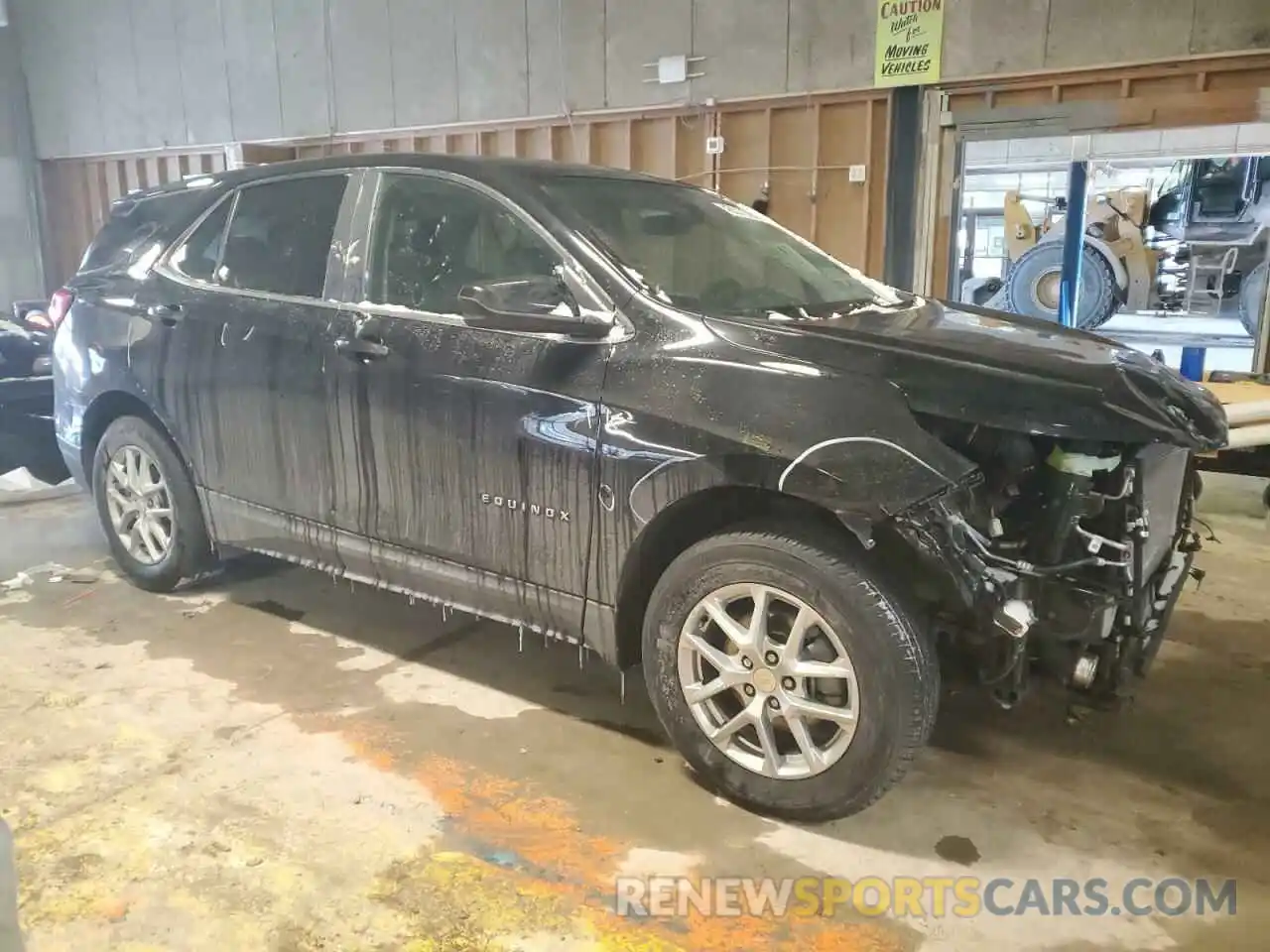 4 Photograph of a damaged car 3GNAXUEG9PL263332 CHEVROLET EQUINOX 2023