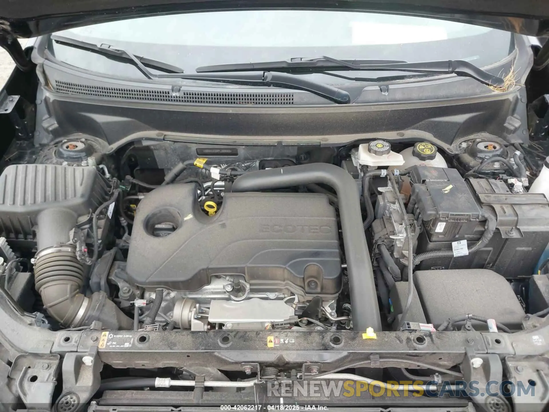 10 Photograph of a damaged car 3GNAXUEG9PL268580 CHEVROLET EQUINOX 2023