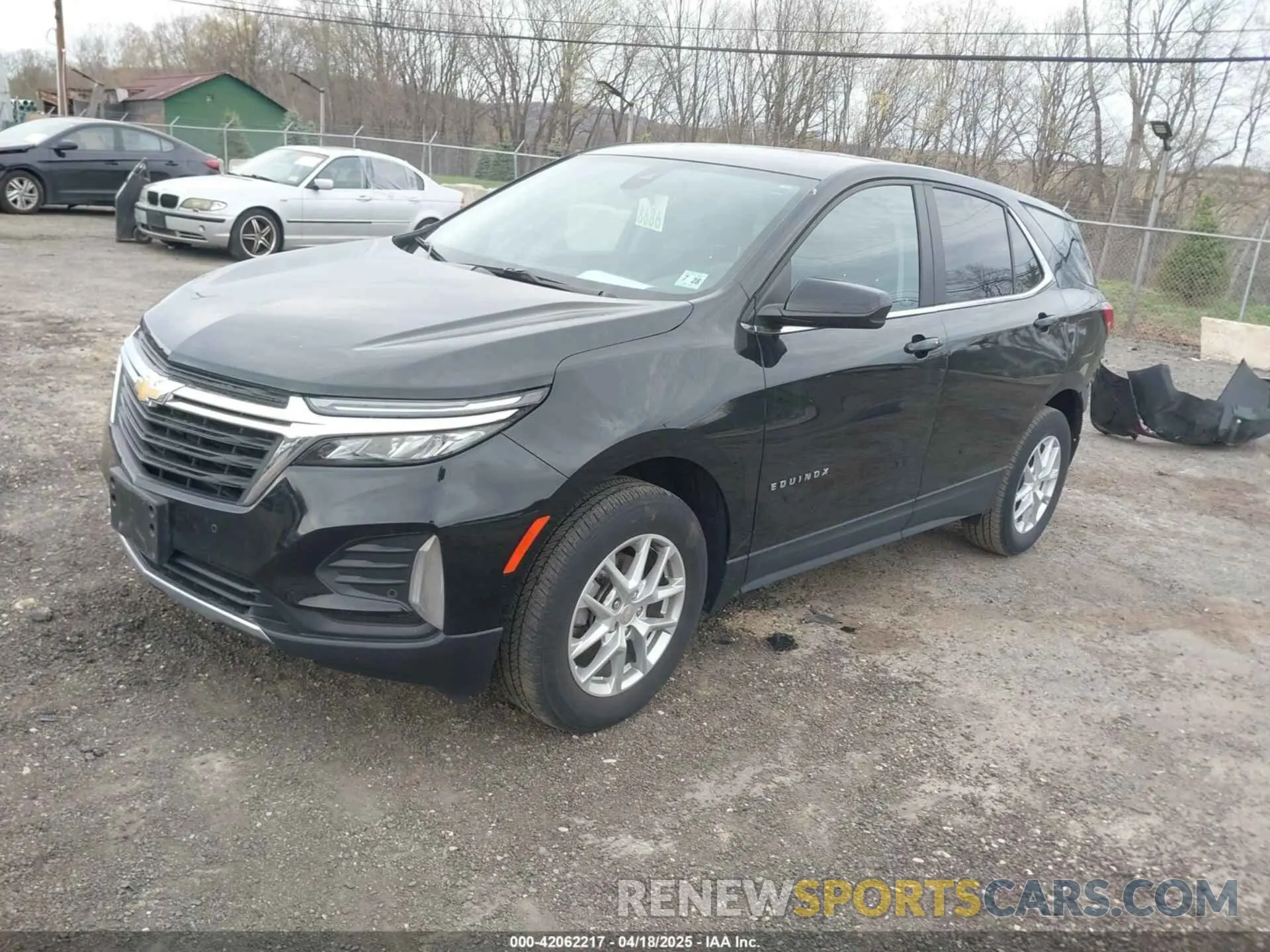 2 Photograph of a damaged car 3GNAXUEG9PL268580 CHEVROLET EQUINOX 2023