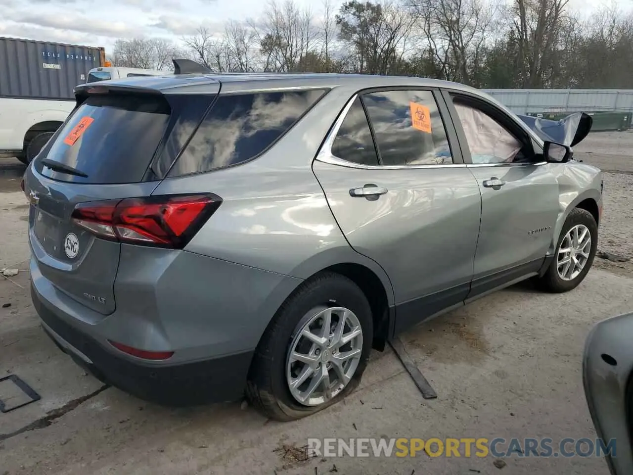 3 Photograph of a damaged car 3GNAXUEGXPL127436 CHEVROLET EQUINOX 2023