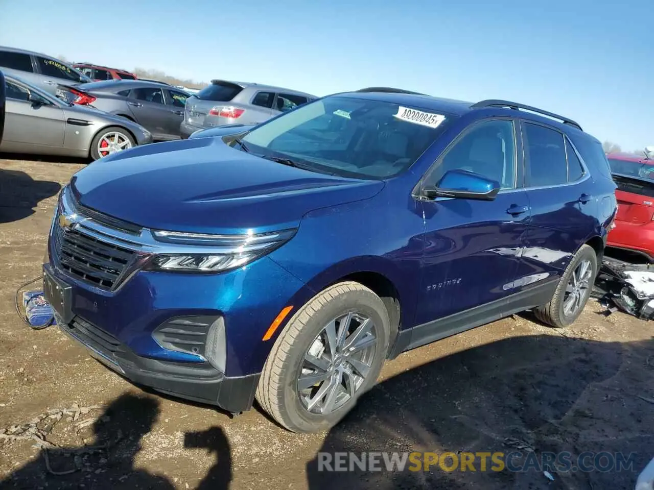 1 Photograph of a damaged car 3GNAXUEGXPL198393 CHEVROLET EQUINOX 2023