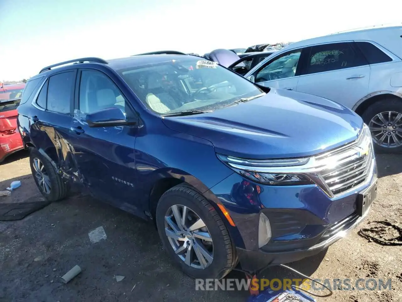 4 Photograph of a damaged car 3GNAXUEGXPL198393 CHEVROLET EQUINOX 2023