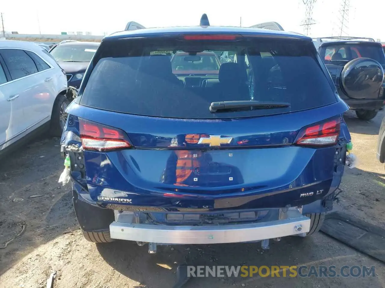 6 Photograph of a damaged car 3GNAXUEGXPL198393 CHEVROLET EQUINOX 2023