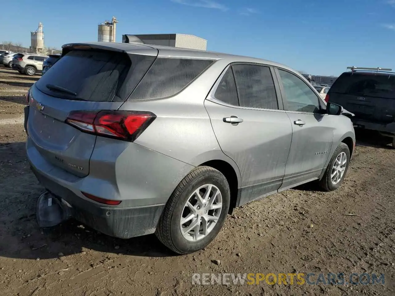 3 Photograph of a damaged car 3GNAXUEGXPL272332 CHEVROLET EQUINOX 2023