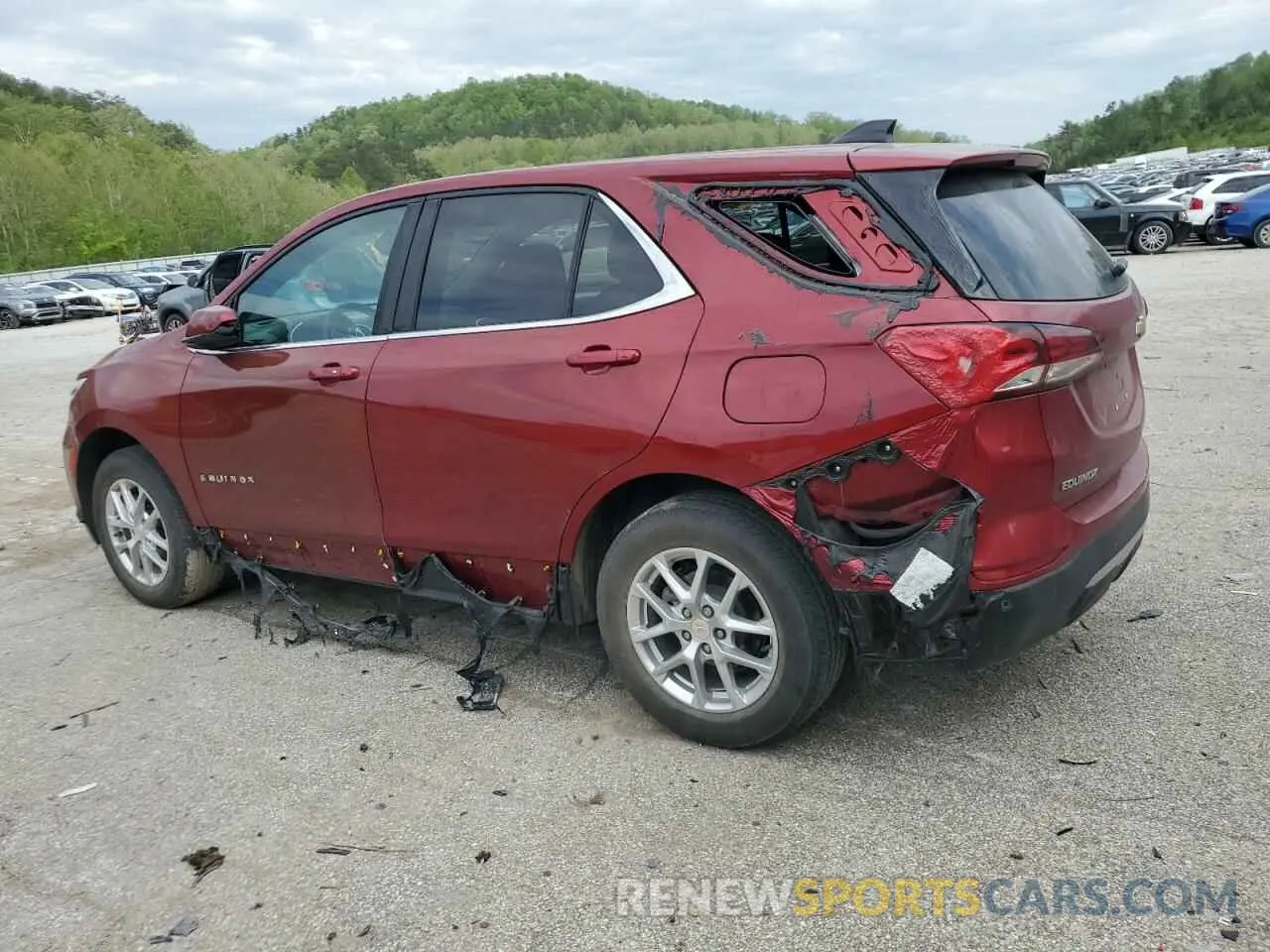2 Photograph of a damaged car 3GNAXUEGXPS150110 CHEVROLET EQUINOX 2023