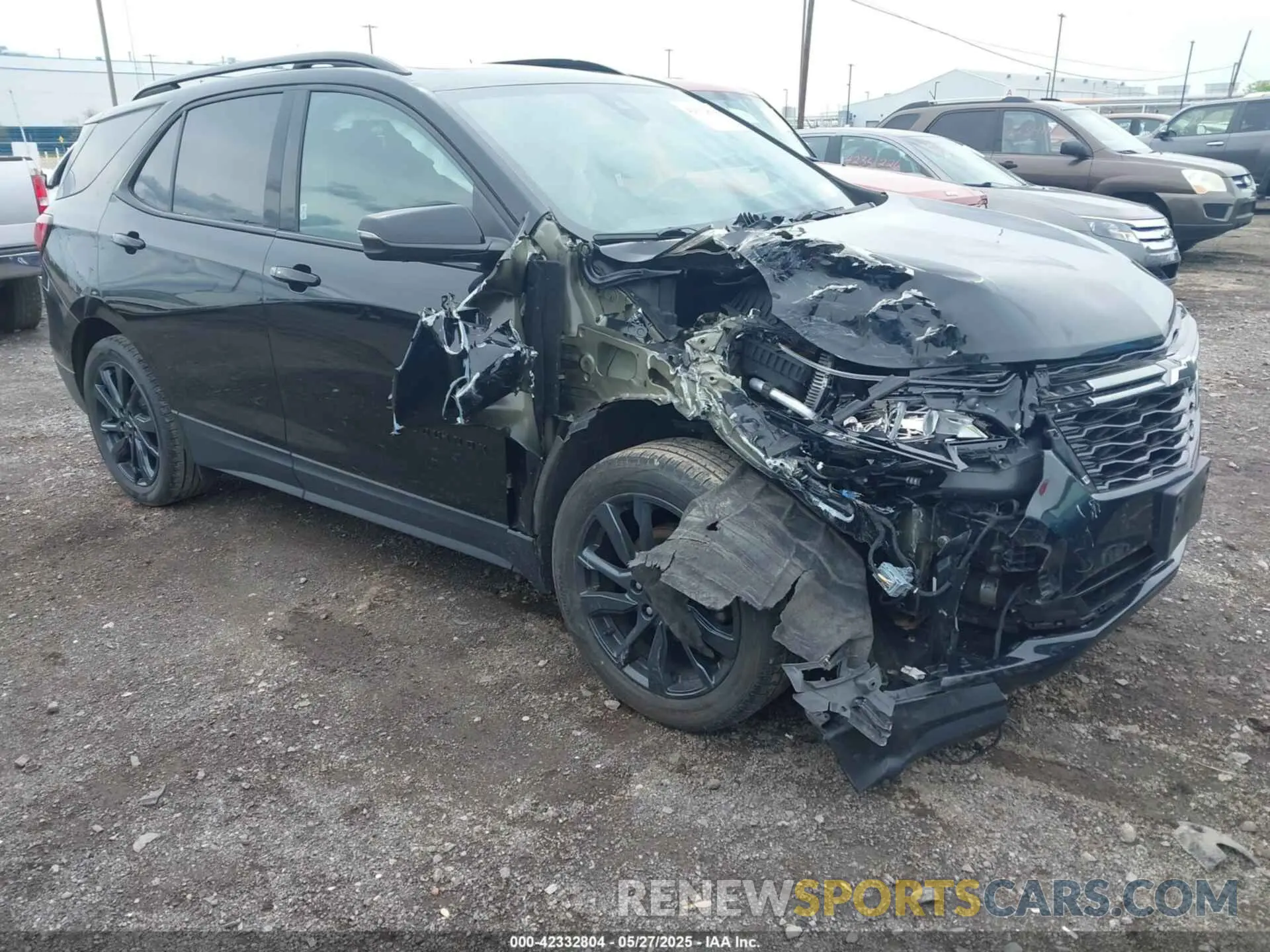 1 Photograph of a damaged car 3GNAXWEG0PL100256 CHEVROLET EQUINOX 2023