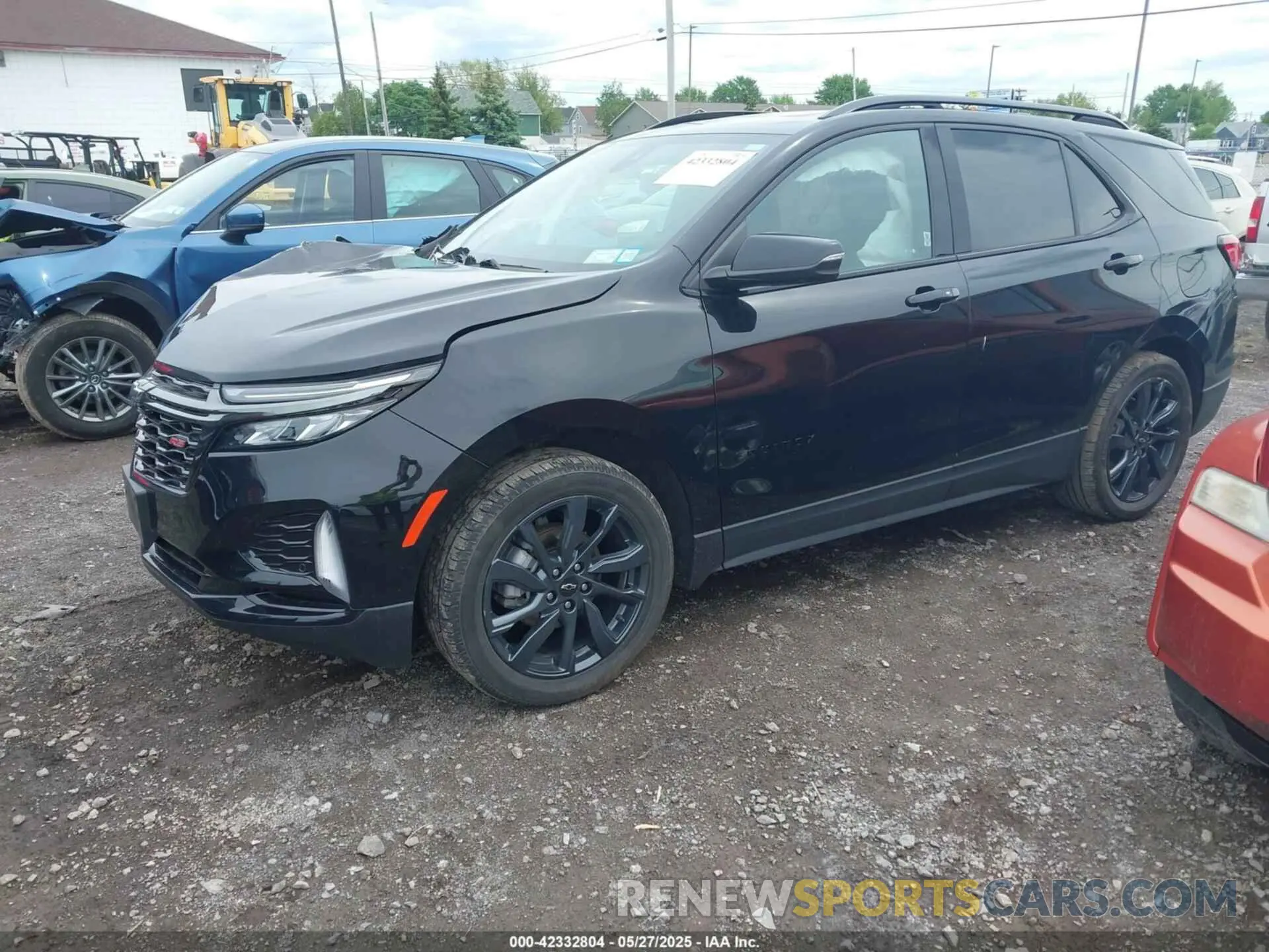 2 Photograph of a damaged car 3GNAXWEG0PL100256 CHEVROLET EQUINOX 2023
