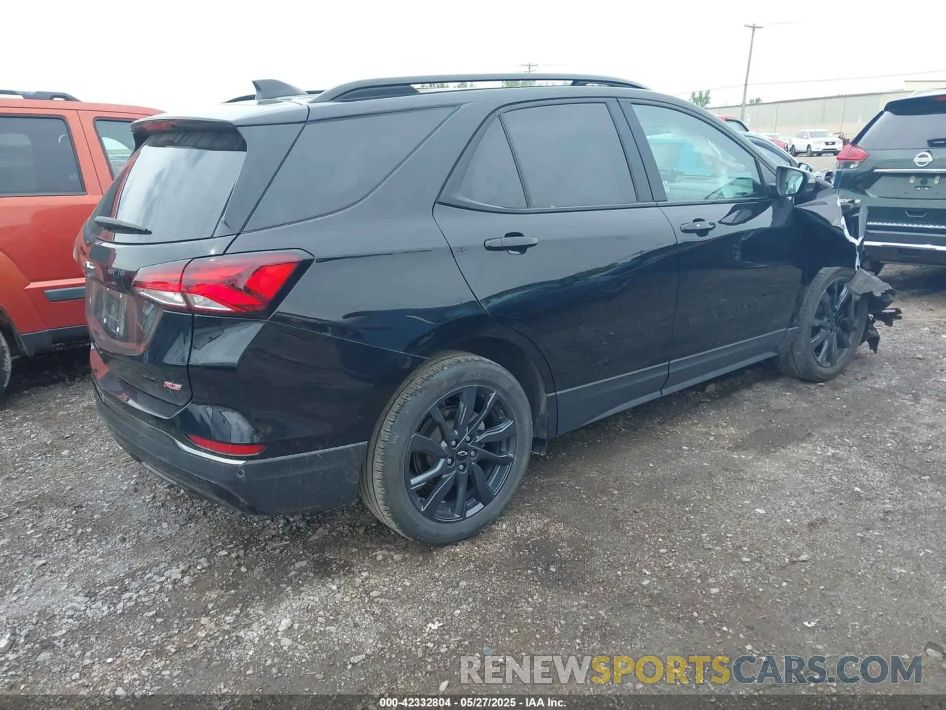 4 Photograph of a damaged car 3GNAXWEG0PL100256 CHEVROLET EQUINOX 2023