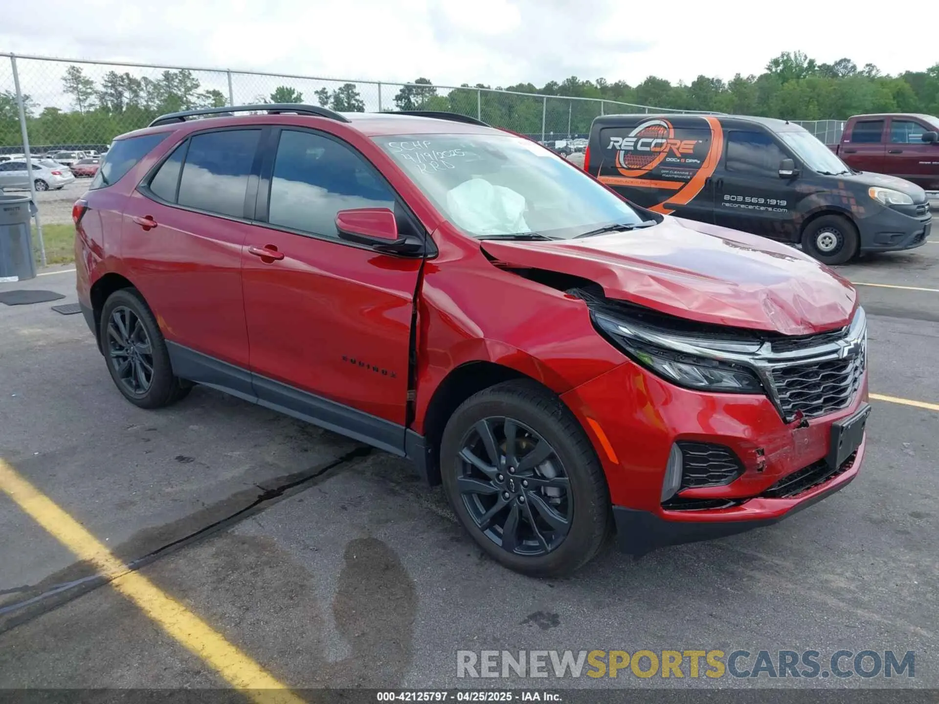 1 Photograph of a damaged car 3GNAXWEG0PS144957 CHEVROLET EQUINOX 2023