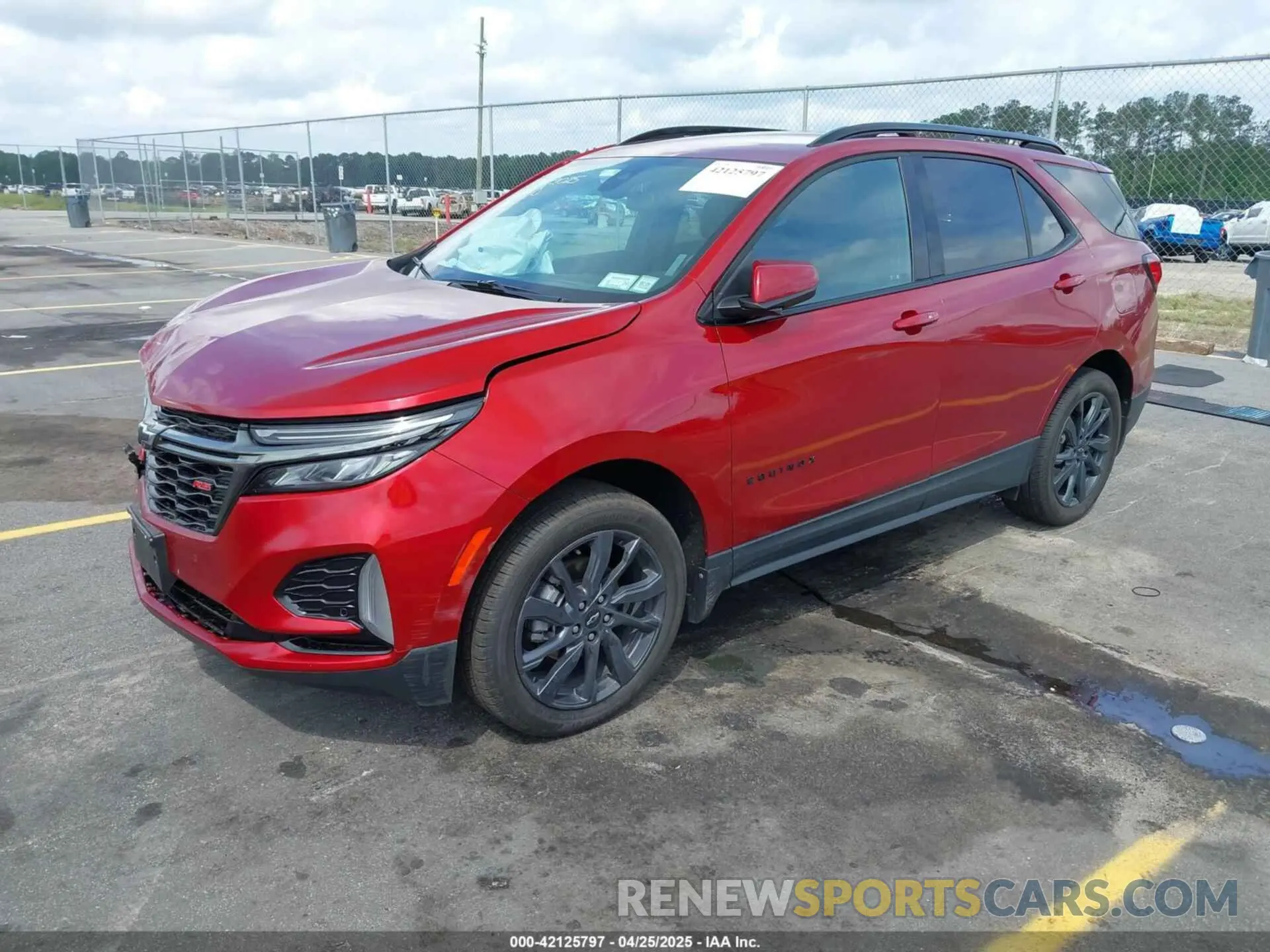 2 Photograph of a damaged car 3GNAXWEG0PS144957 CHEVROLET EQUINOX 2023