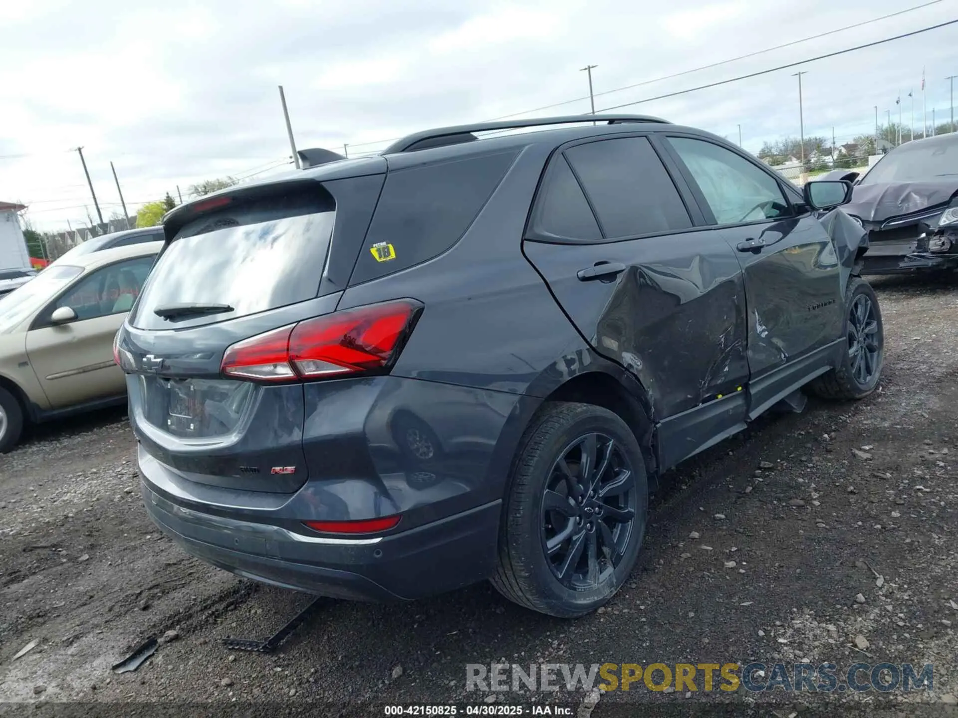 4 Photograph of a damaged car 3GNAXWEG1PS114463 CHEVROLET EQUINOX 2023