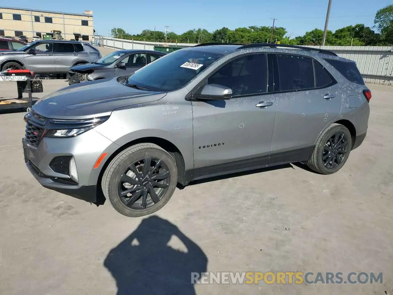1 Photograph of a damaged car 3GNAXWEG2PL152925 CHEVROLET EQUINOX 2023