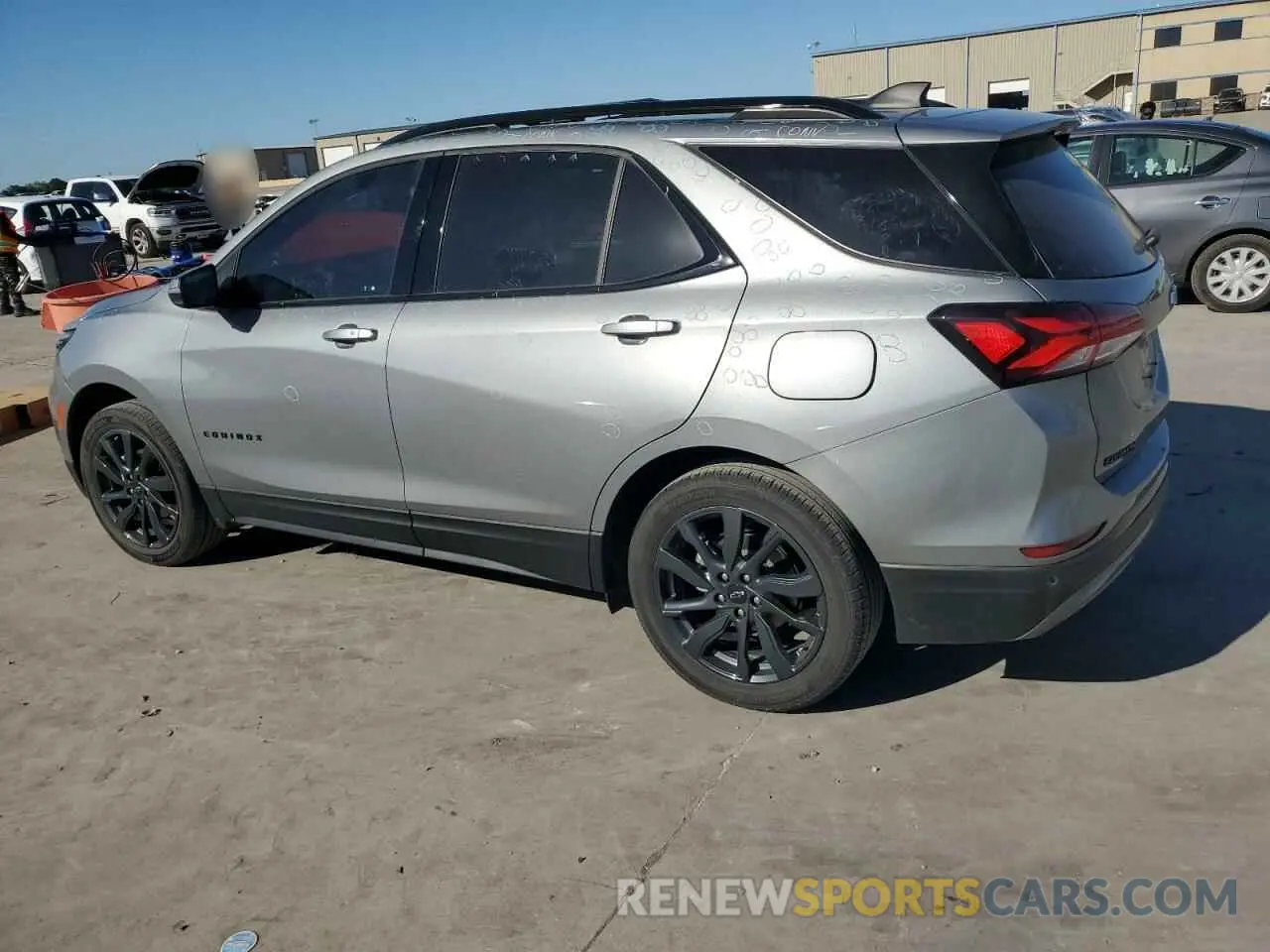 2 Photograph of a damaged car 3GNAXWEG2PL152925 CHEVROLET EQUINOX 2023