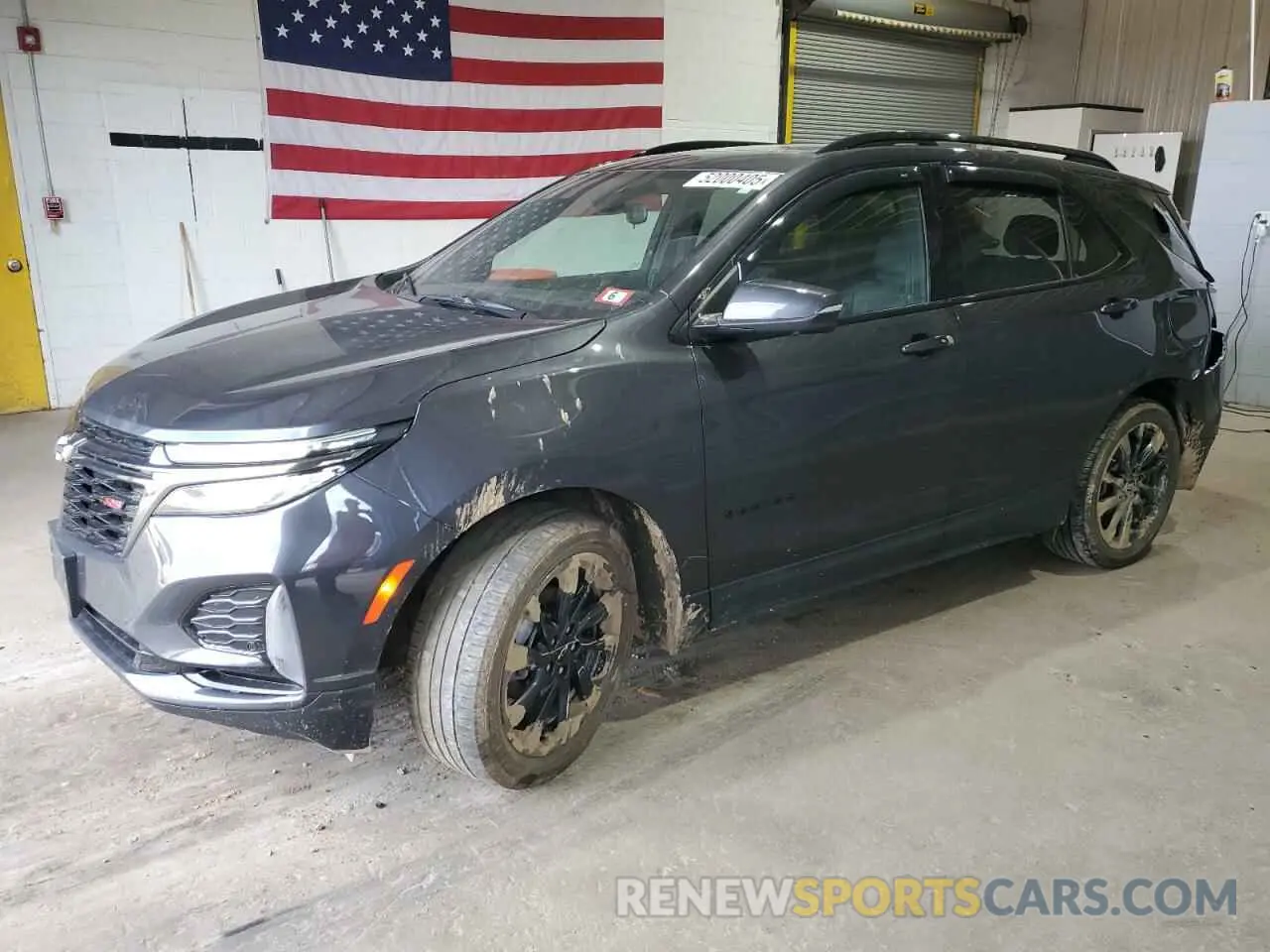 1 Photograph of a damaged car 3GNAXWEG2PS109062 CHEVROLET EQUINOX 2023