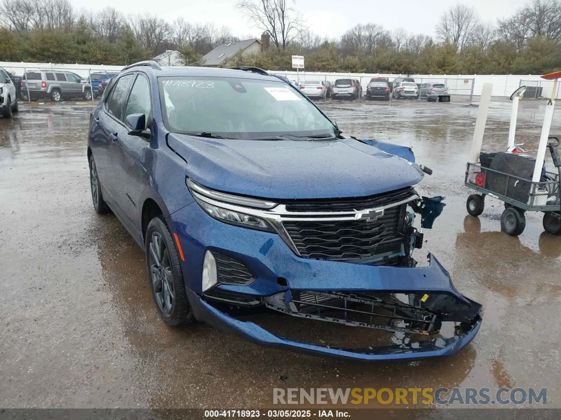 1 Photograph of a damaged car 3GNAXWEG2PS151246 CHEVROLET EQUINOX 2023