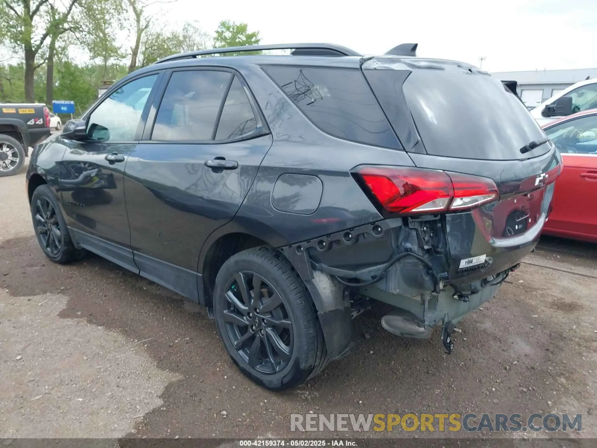 3 Photograph of a damaged car 3GNAXWEG3PS193182 CHEVROLET EQUINOX 2023