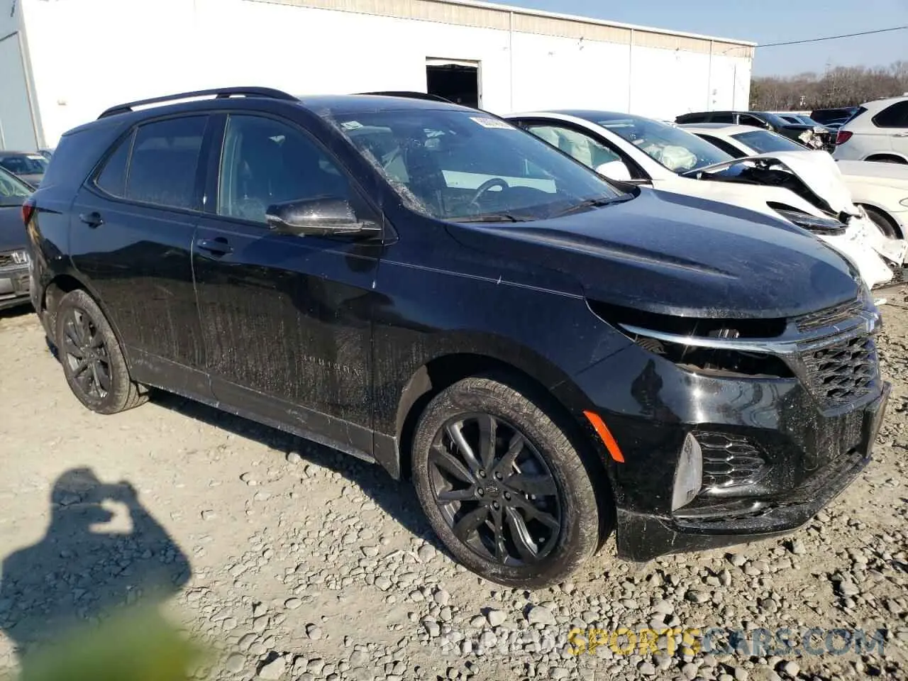 4 Photograph of a damaged car 3GNAXWEG4PL119179 CHEVROLET EQUINOX 2023