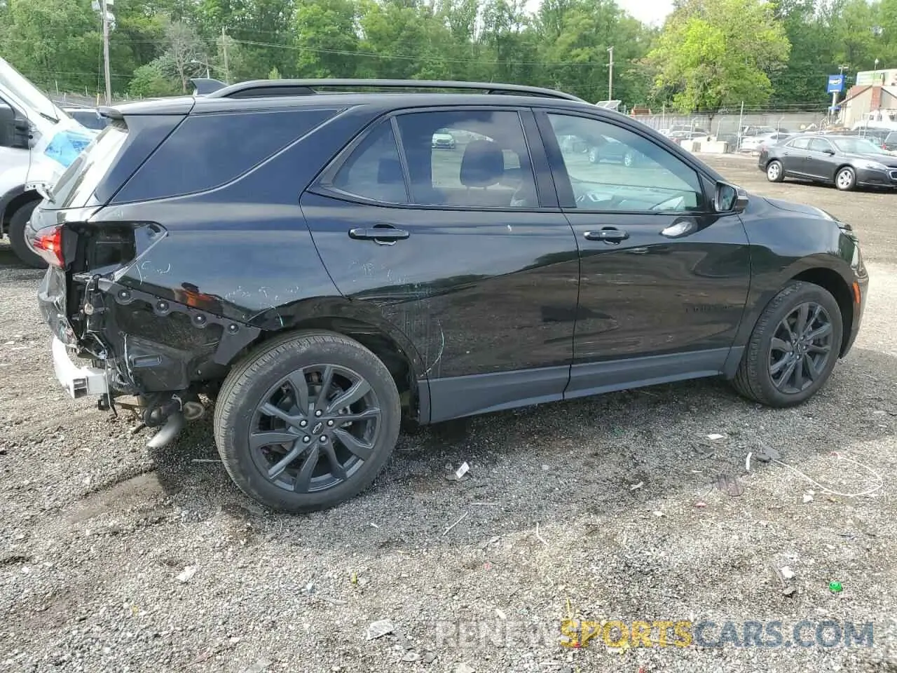3 Photograph of a damaged car 3GNAXWEG4PL122230 CHEVROLET EQUINOX 2023
