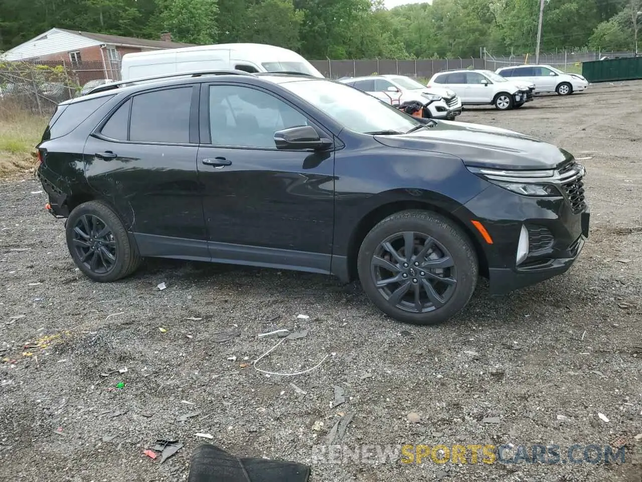 4 Photograph of a damaged car 3GNAXWEG4PL122230 CHEVROLET EQUINOX 2023