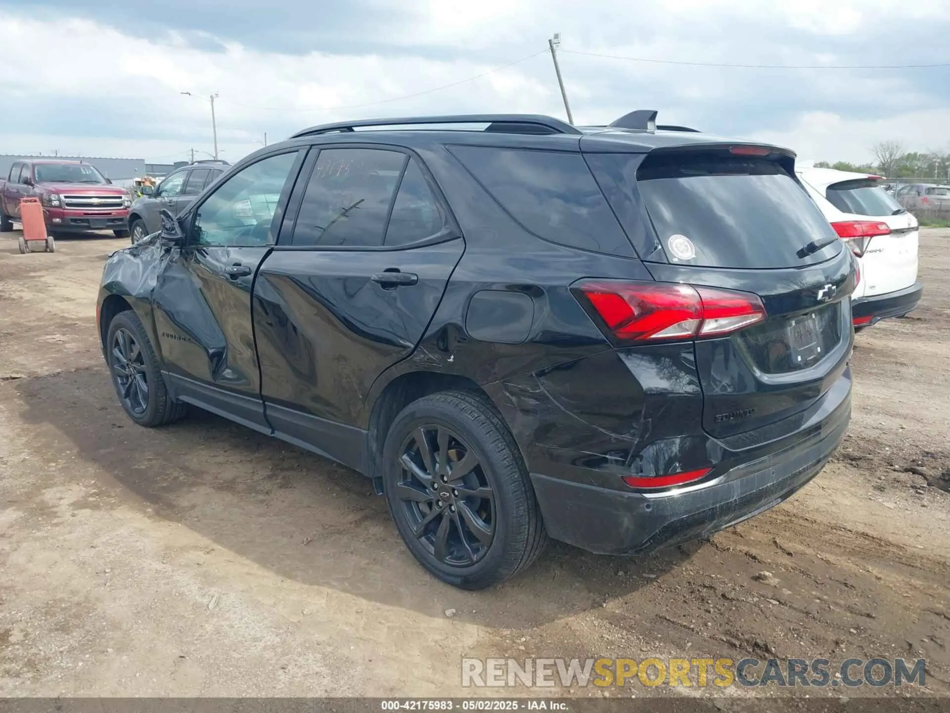 3 Photograph of a damaged car 3GNAXWEG5PL233000 CHEVROLET EQUINOX 2023