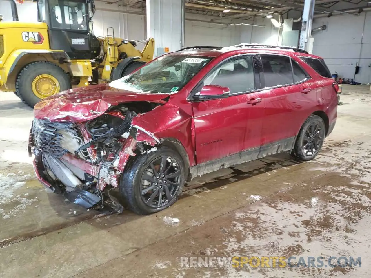 1 Photograph of a damaged car 3GNAXWEG5PL265087 CHEVROLET EQUINOX 2023