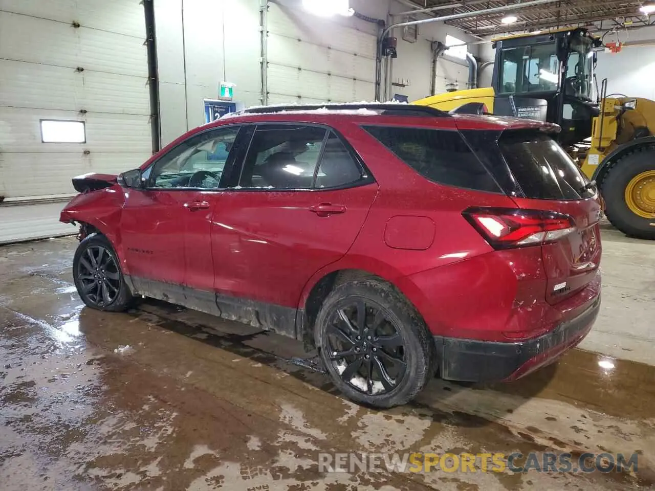 2 Photograph of a damaged car 3GNAXWEG5PL265087 CHEVROLET EQUINOX 2023