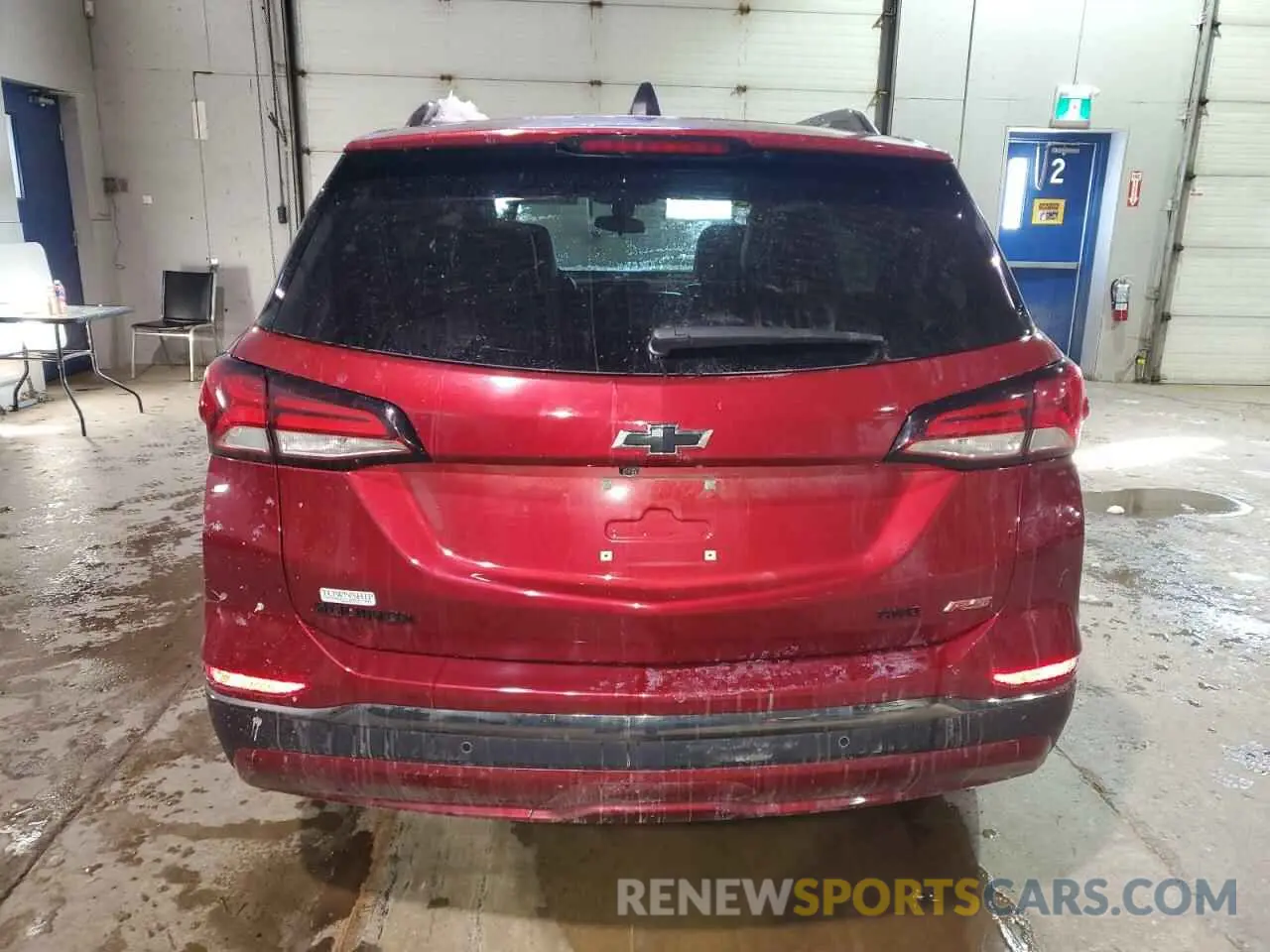 6 Photograph of a damaged car 3GNAXWEG5PL265087 CHEVROLET EQUINOX 2023