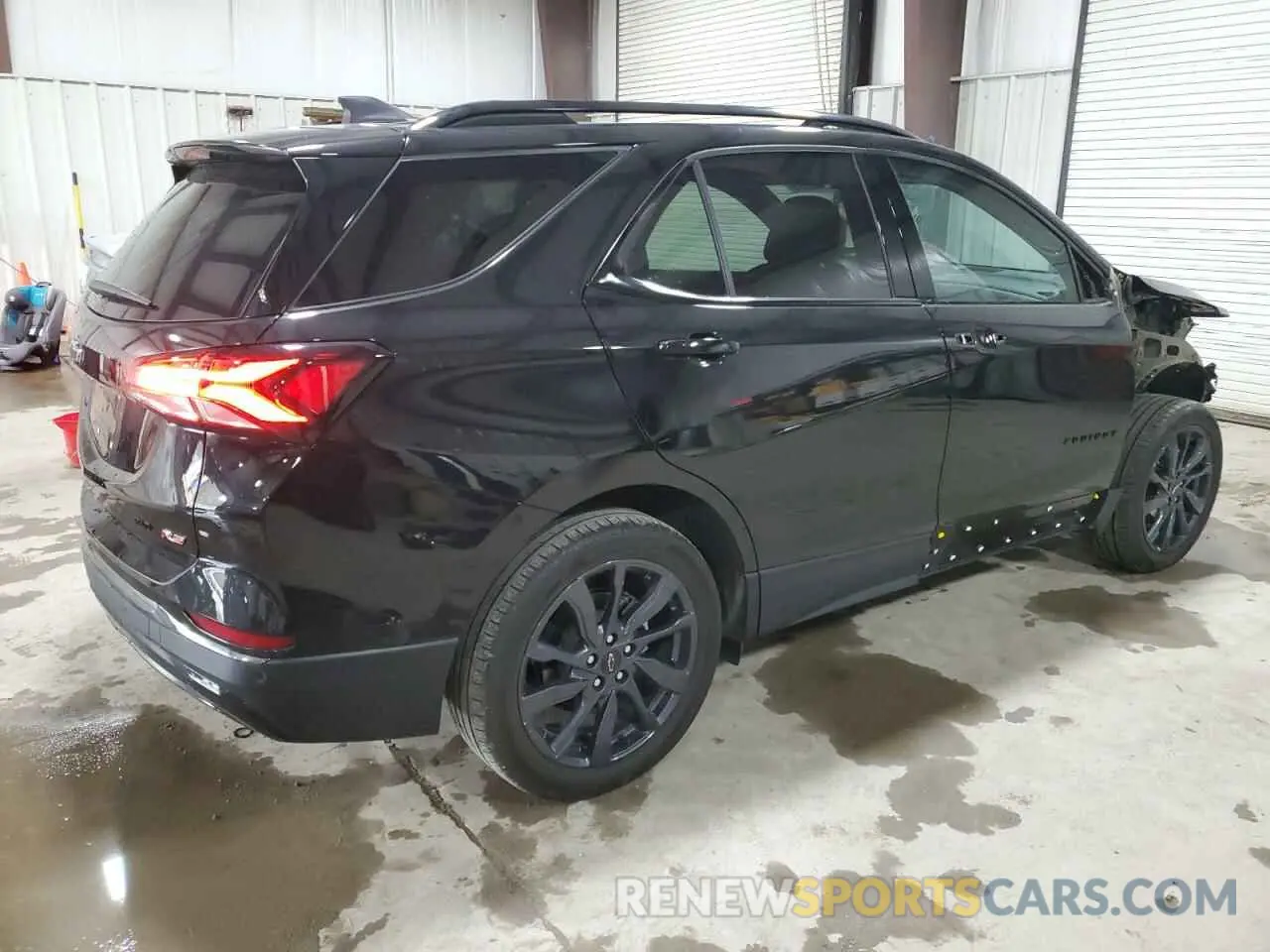 3 Photograph of a damaged car 3GNAXWEG6PL241395 CHEVROLET EQUINOX 2023