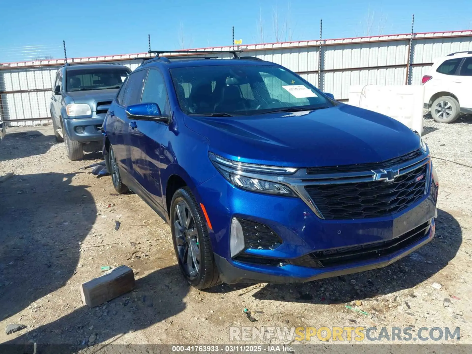 1 Photograph of a damaged car 3GNAXWEG6PS135454 CHEVROLET EQUINOX 2023