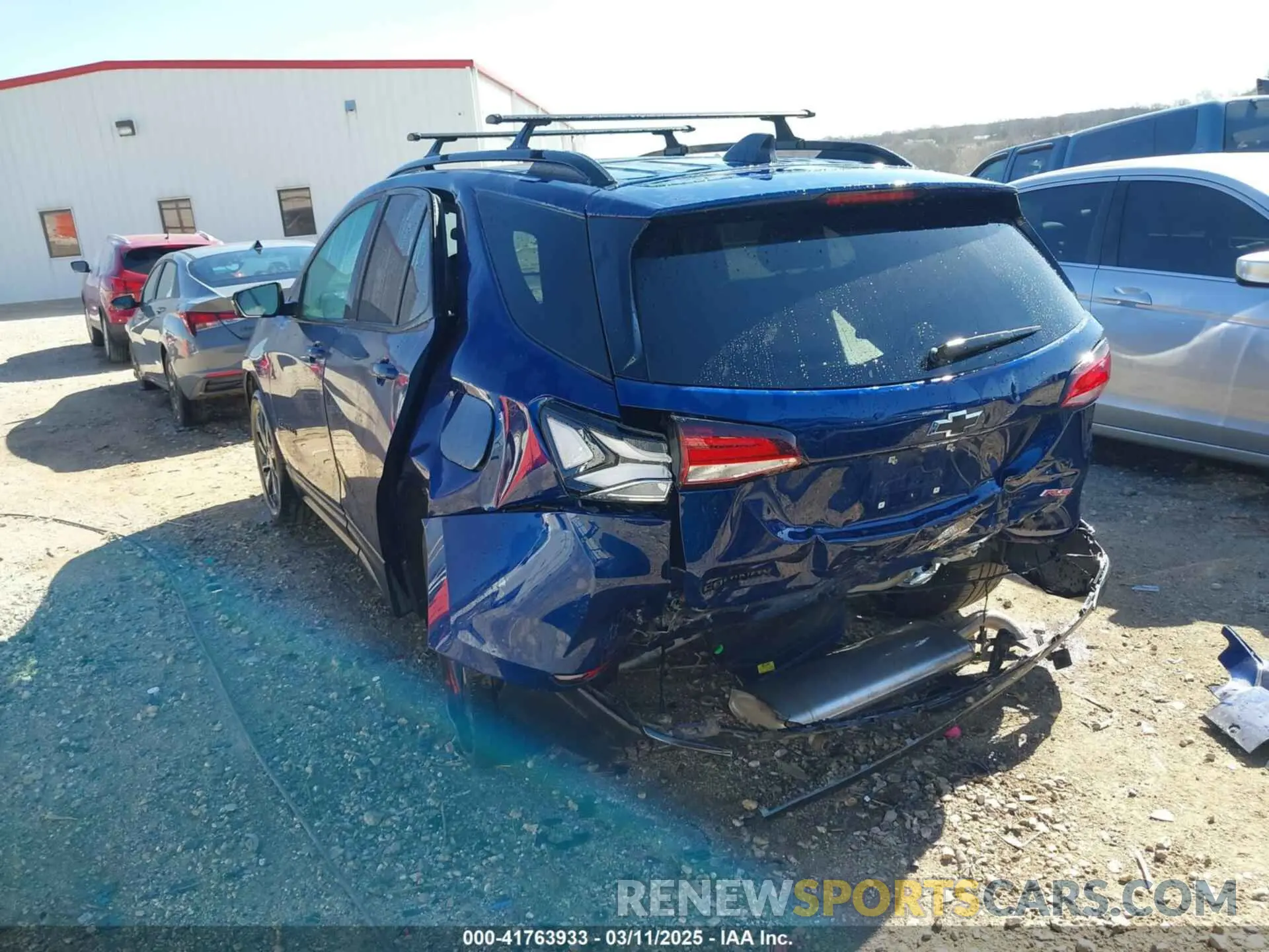 3 Photograph of a damaged car 3GNAXWEG6PS135454 CHEVROLET EQUINOX 2023