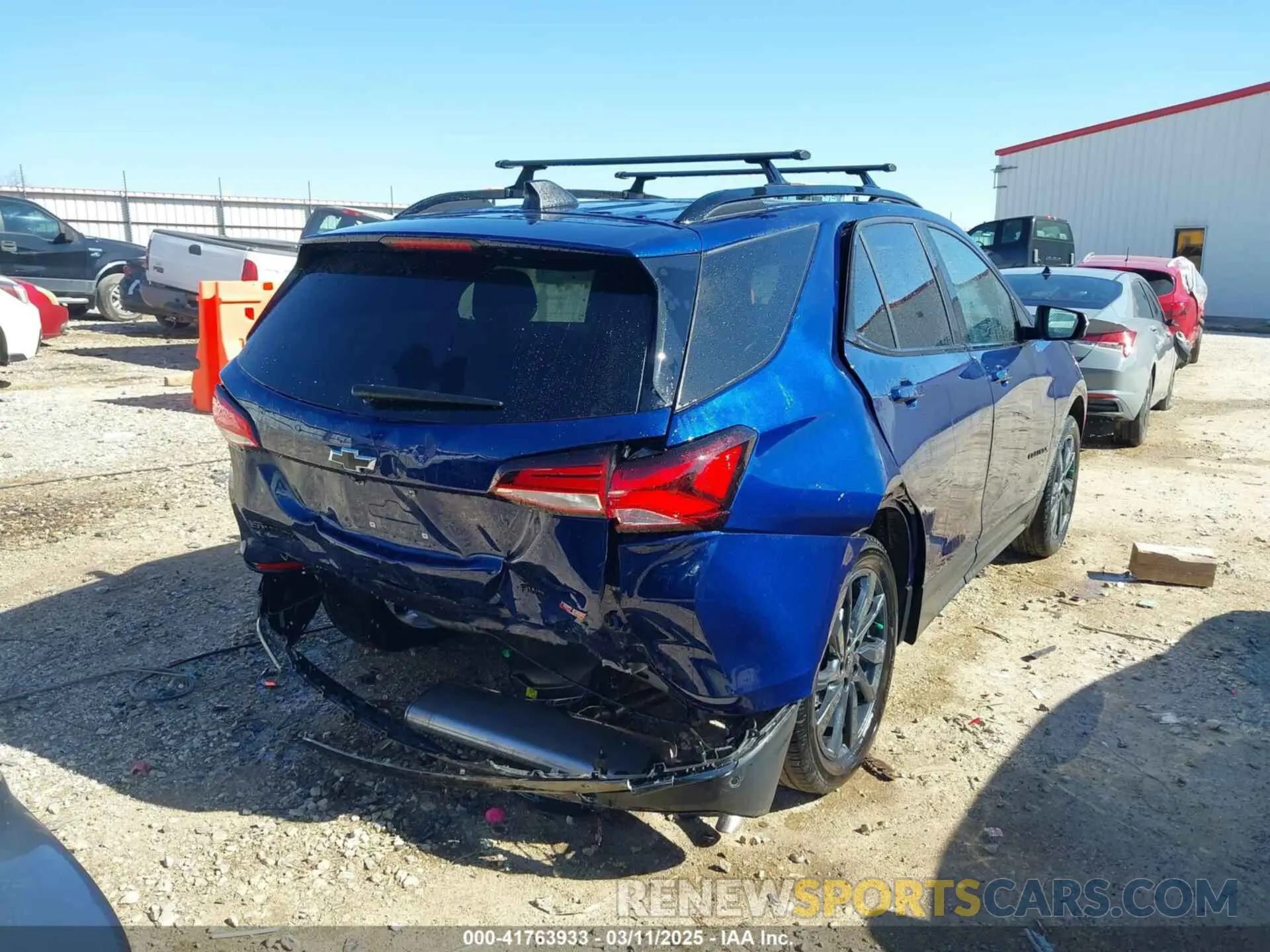 4 Photograph of a damaged car 3GNAXWEG6PS135454 CHEVROLET EQUINOX 2023