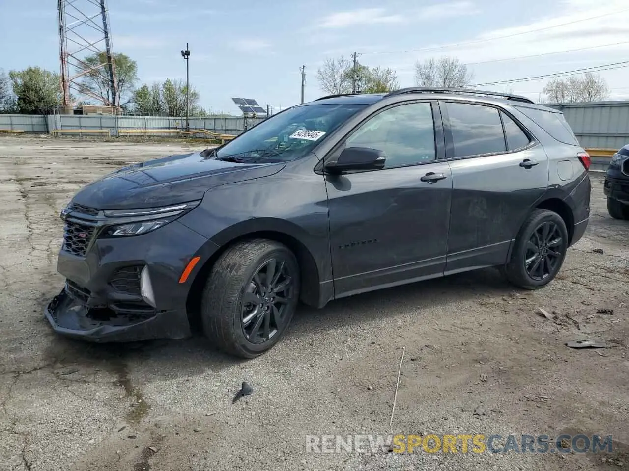 1 Photograph of a damaged car 3GNAXWEG6PS158541 CHEVROLET EQUINOX 2023