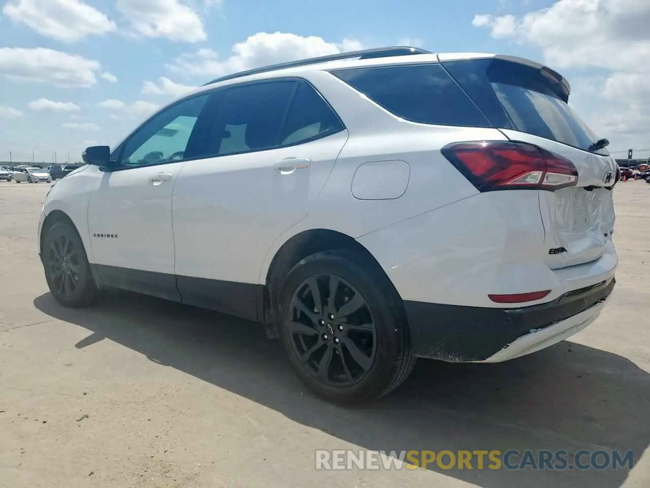 2 Photograph of a damaged car 3GNAXWEG7PS138248 CHEVROLET EQUINOX 2023