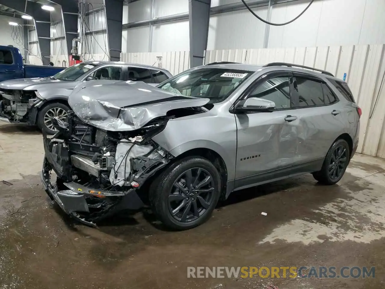 1 Photograph of a damaged car 3GNAXWEG7PS157222 CHEVROLET EQUINOX 2023